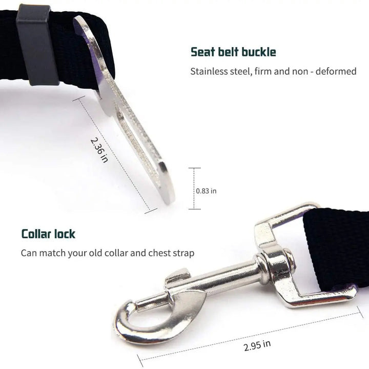 Adjustable Pet Safety Belt for Cars