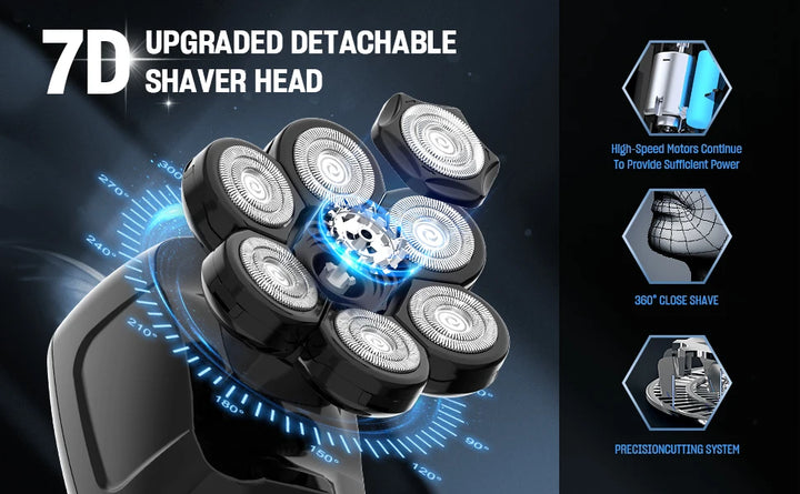 Effortless Head Shaving: The Ultimate Shaver Every Bald Man Needs.