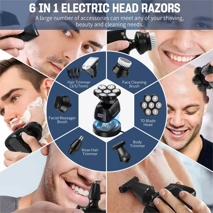 Effortless Head Shaving: The Ultimate Shaver Every Bald Man Needs.