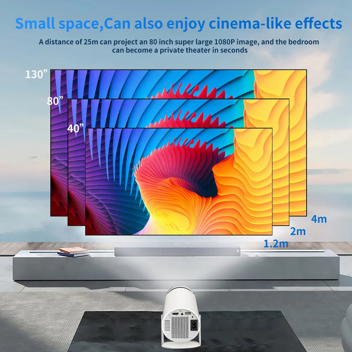 3D Game Projector 2 in 1 - Home Cinema Outdoor