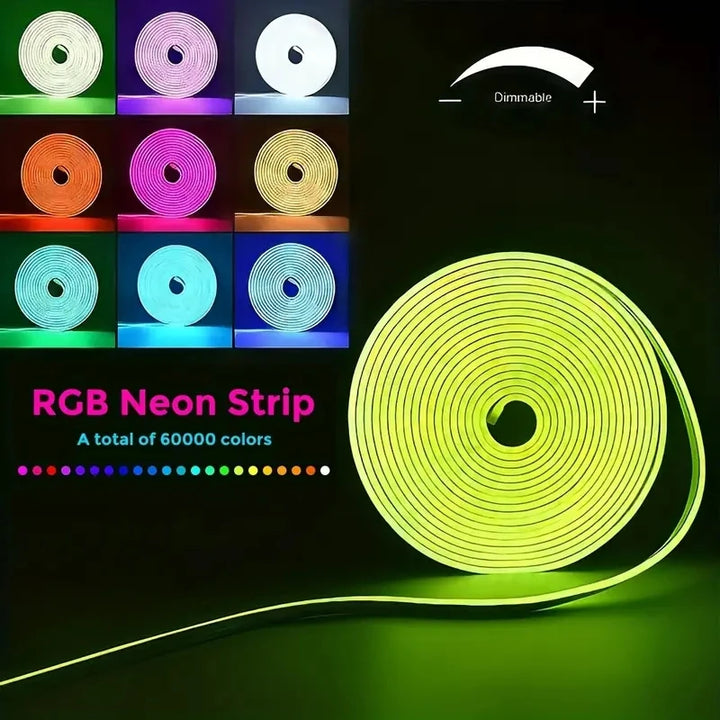 5V RGB Neon LED Strip Lights