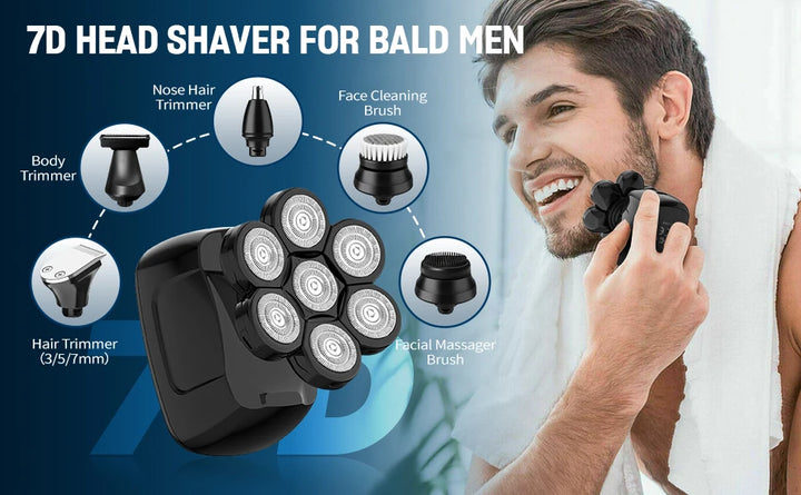 Effortless Head Shaving: The Ultimate Shaver Every Bald Man Needs.